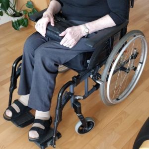 Kørestolsbruger i Rea Spirea4NG