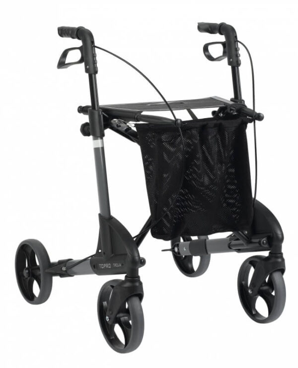 Topro Troja letvægtsrollator i forskellige størrelser